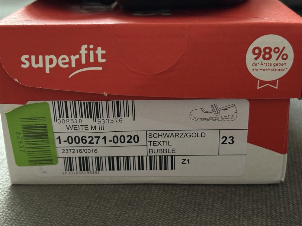 Kapcie Superfit r. 23