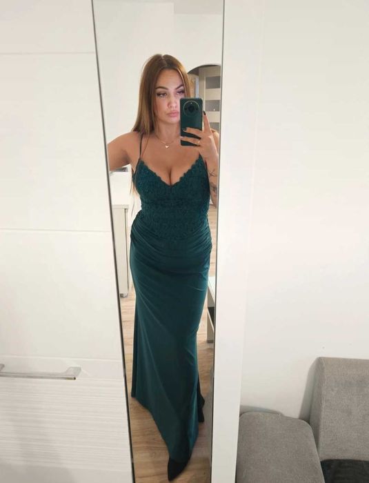 Suknia syrenka maxi