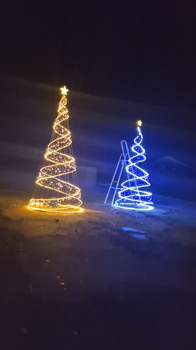 Choinka Led 3D Metalowa Składana