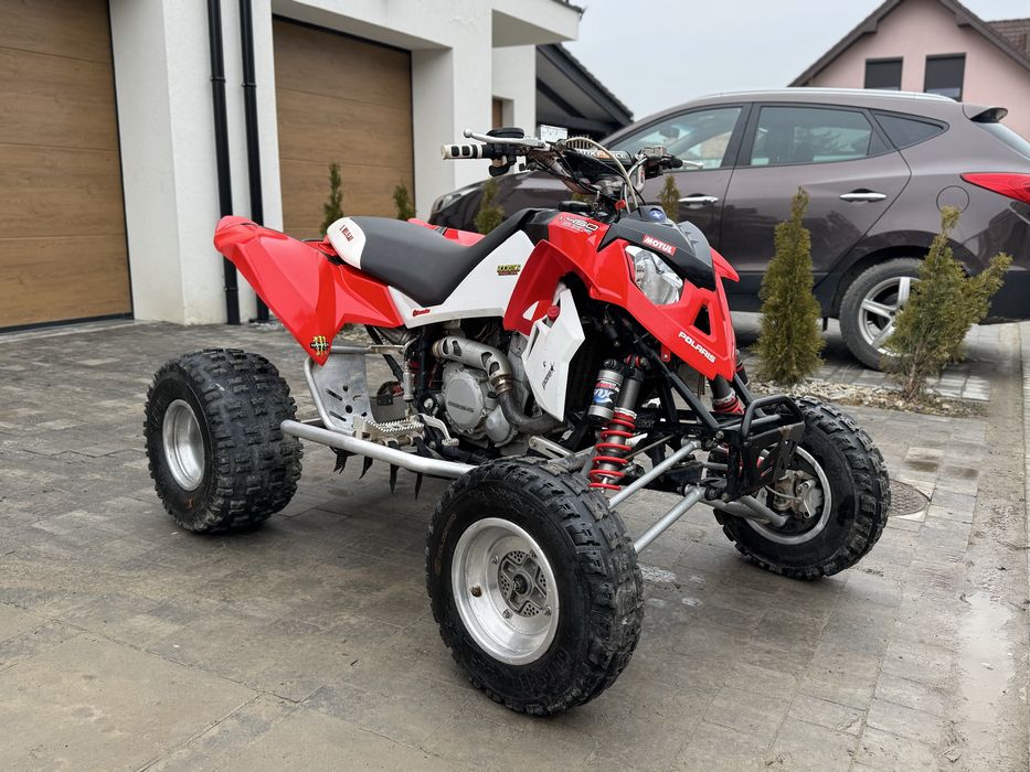 Polaris Outlaw 450 MXR Homologacja L7e Yoshimura