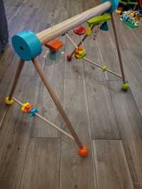 Stojak edukacyjny drewniany dla niemowląt