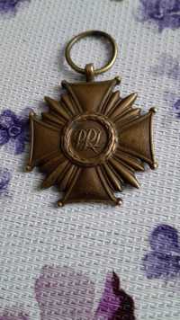 Brązowy medal krzyż zasługi PRL