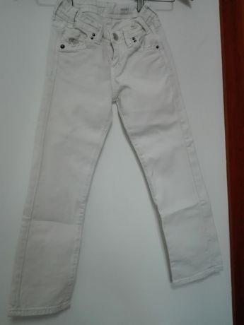 Calças brancas, da Pepe Jeans , tamanho 6