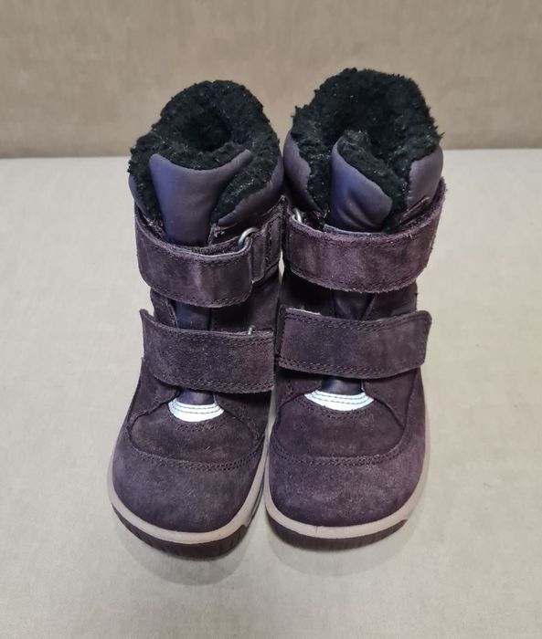 Зимние ботинки сапоги Ecco р.25 натуральная кожа