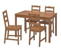 Stół z krzesłami IKEA JOKKMOKK