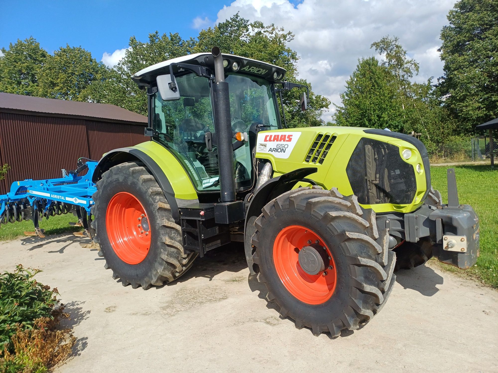 Claas arion 650 Hexashift