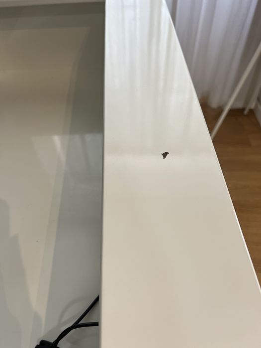 Balcão de loja branco