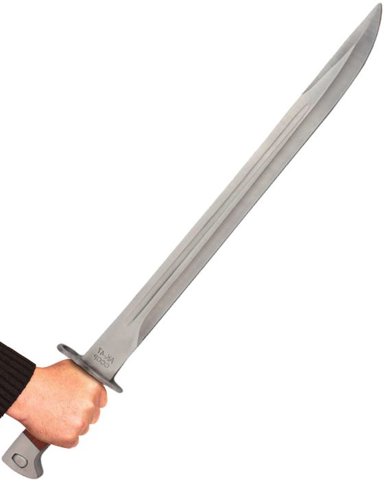 Długi Bagnet AK-47 Z Rękojeścią Z Drewna Pokrowiec Wojskowy CCCP ZSRR