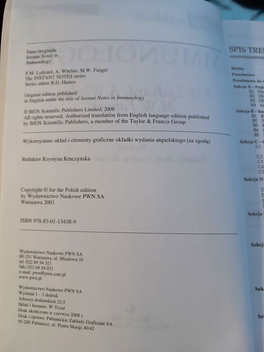 Immunologia Krótkie Wykłady