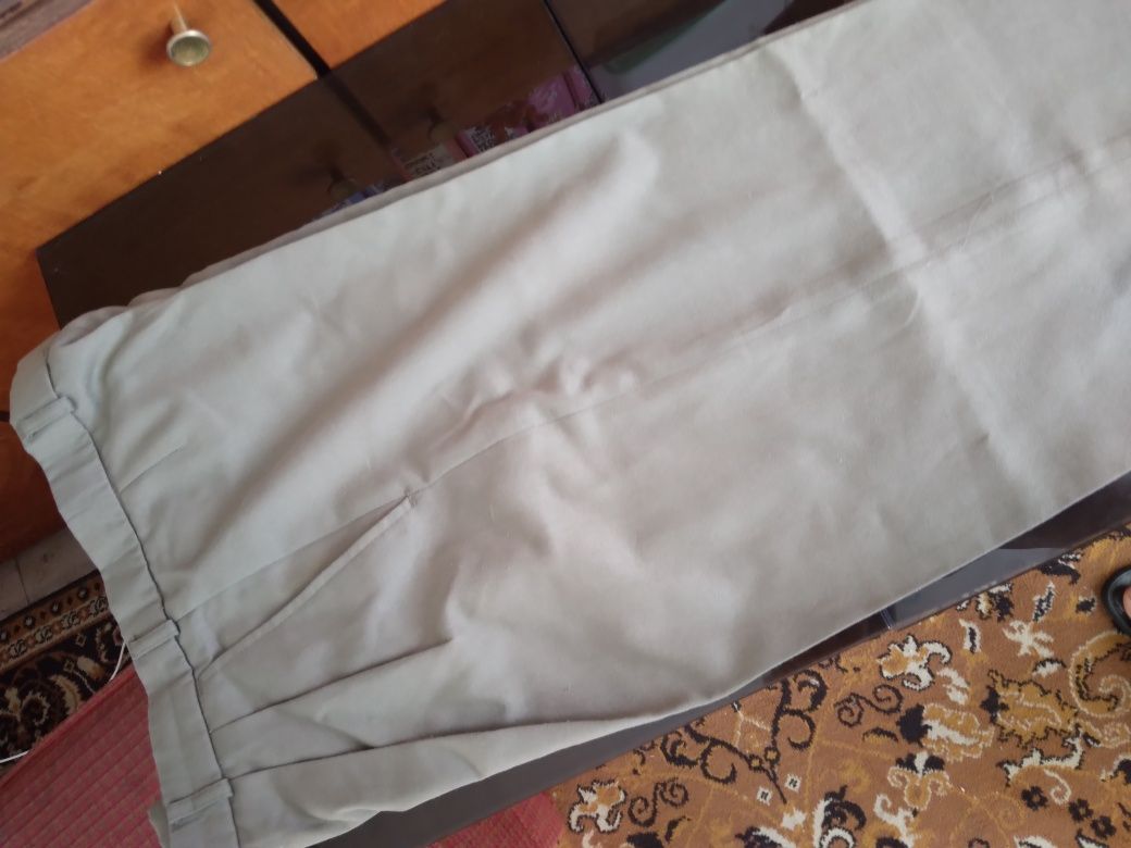 Spodnie męskie khaki oliwkowe