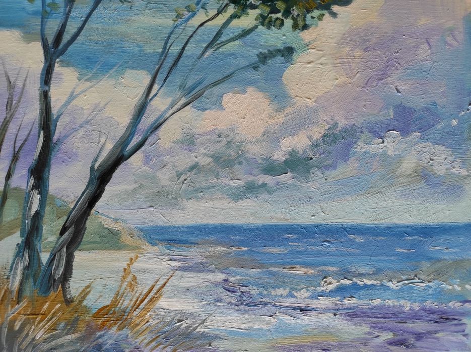 Картина "Море" холст,масло