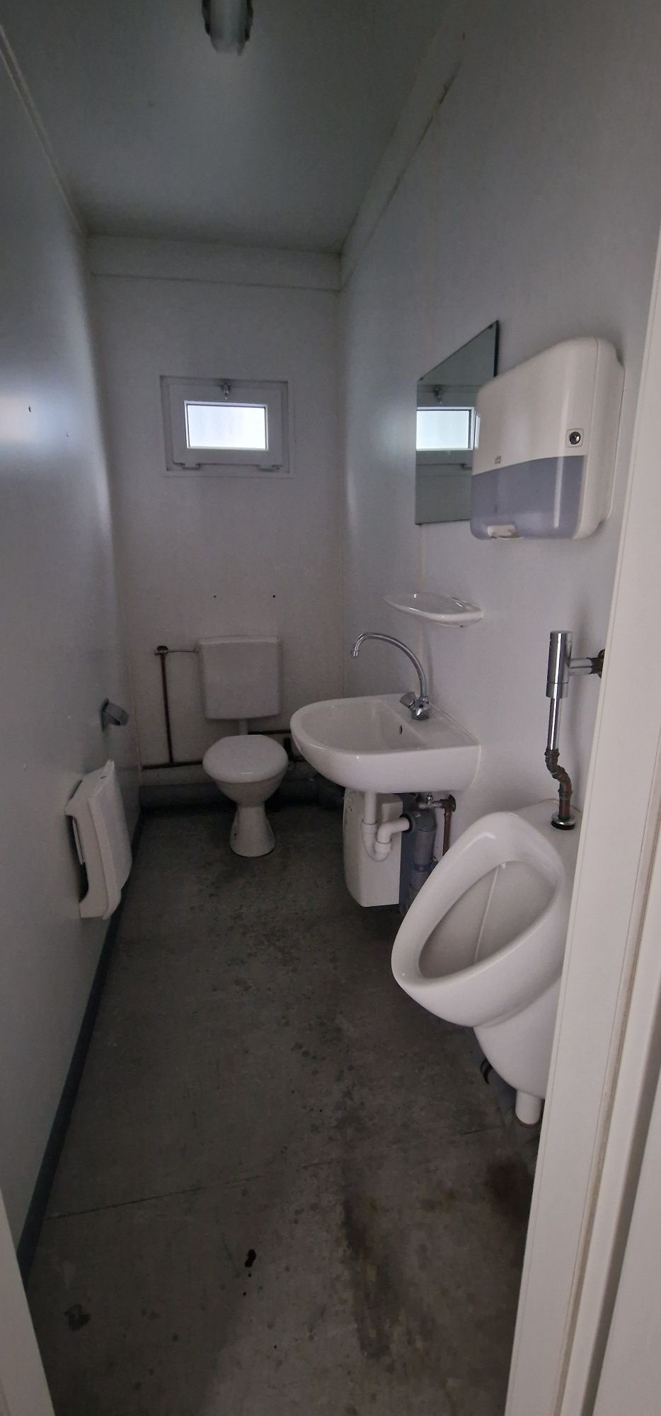 Kontener socjalny sanitarny kuchnia WC toaleta