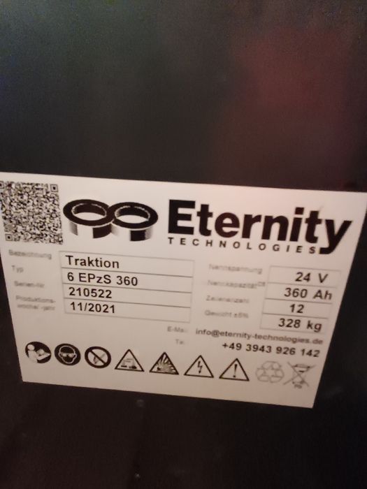 Bateria trakcyjna 24V 360Ah 2021