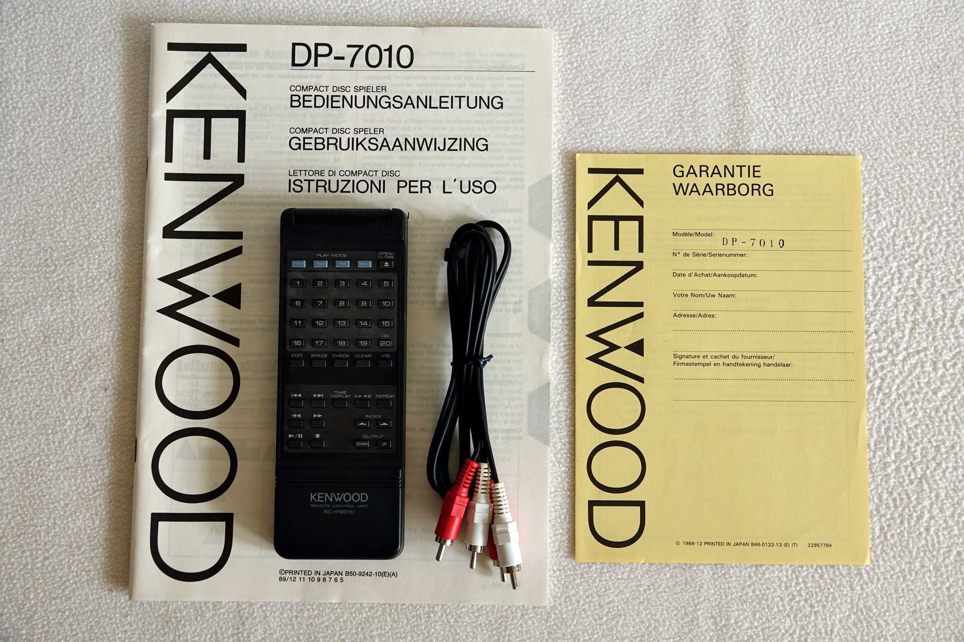 Kenwood DP-7010 High-End CD-Player