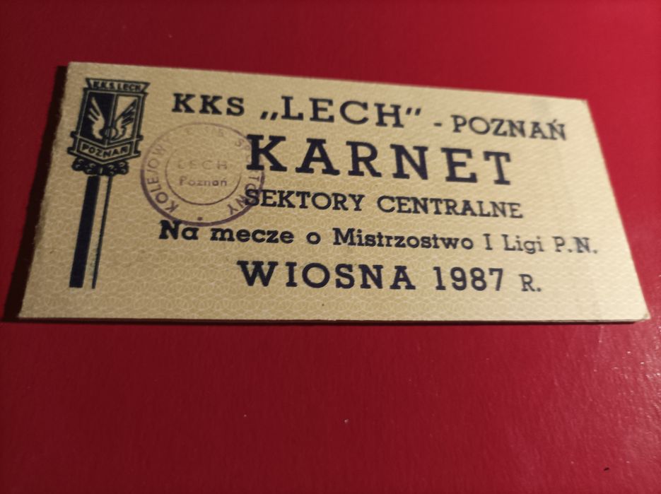 Lech Poznań karnet