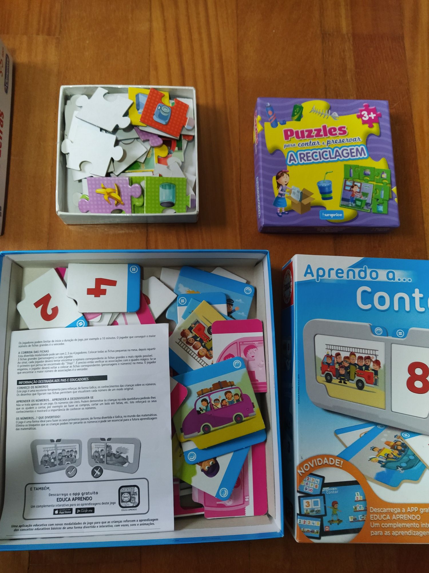 Puzzles infantis 3-5 anos