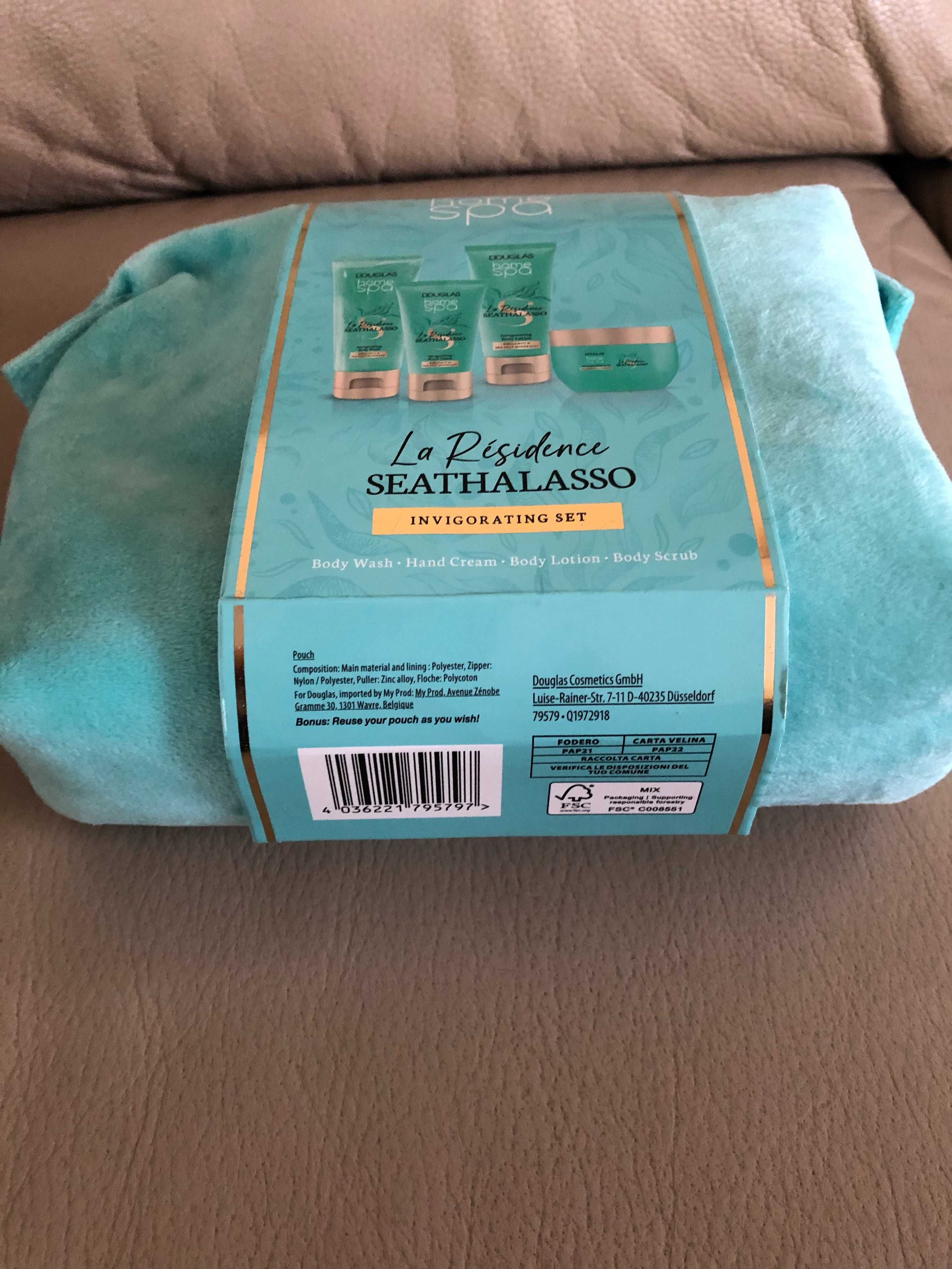 Zestaw kosmetyczka + kosmetyki Douglas home spa Seathalasso