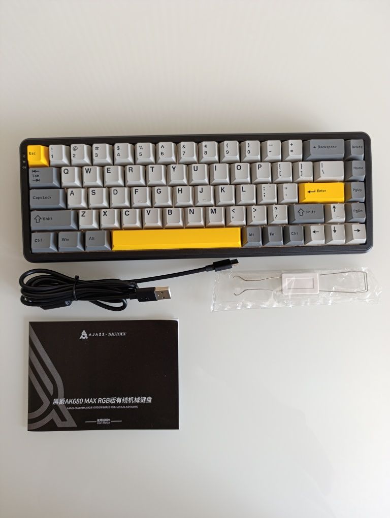Механическая клавиатура Ajazz ak680 MAX
