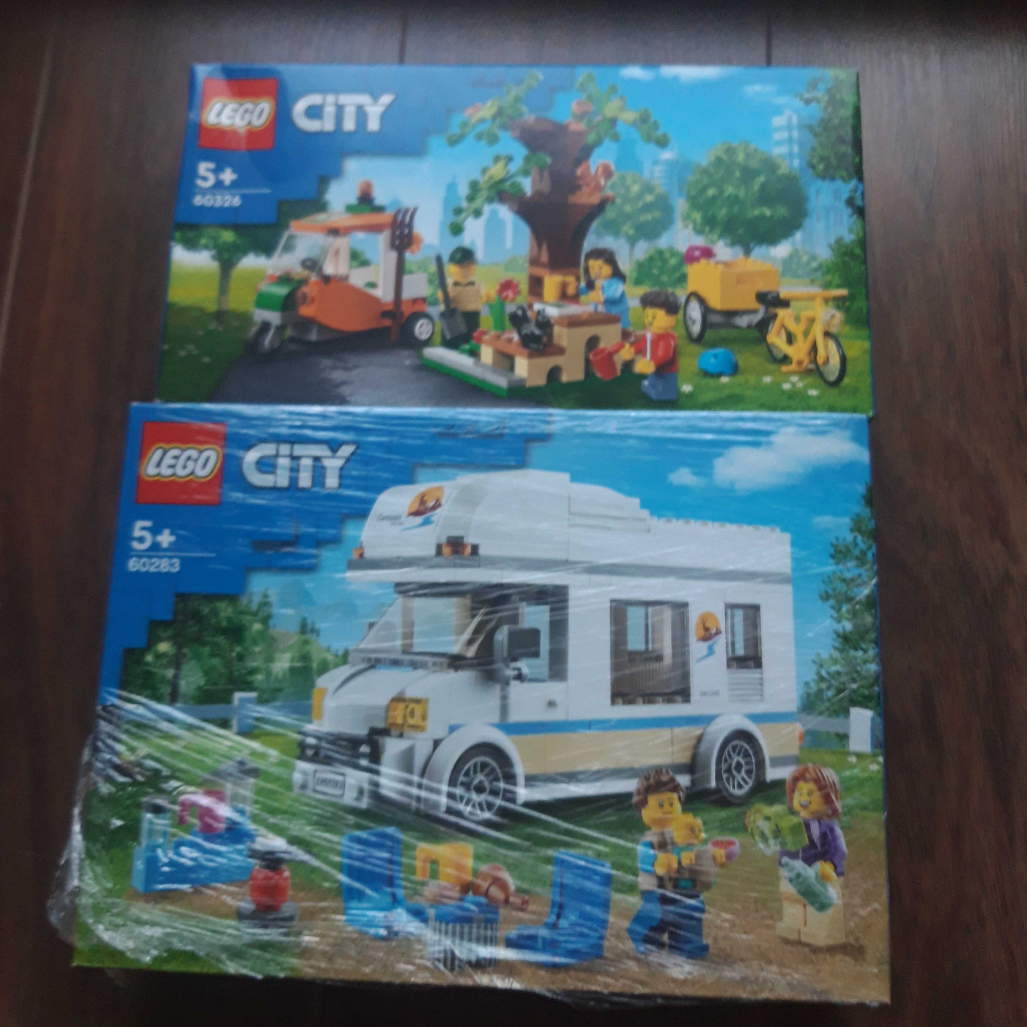 LEGO® 60283 City - Wakacyjny kamper+LEGO® 60326 City - Piknik w parku