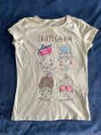 Zolta pastelowa bluzka tshirt 158cm Cool Club krotki rekaw
