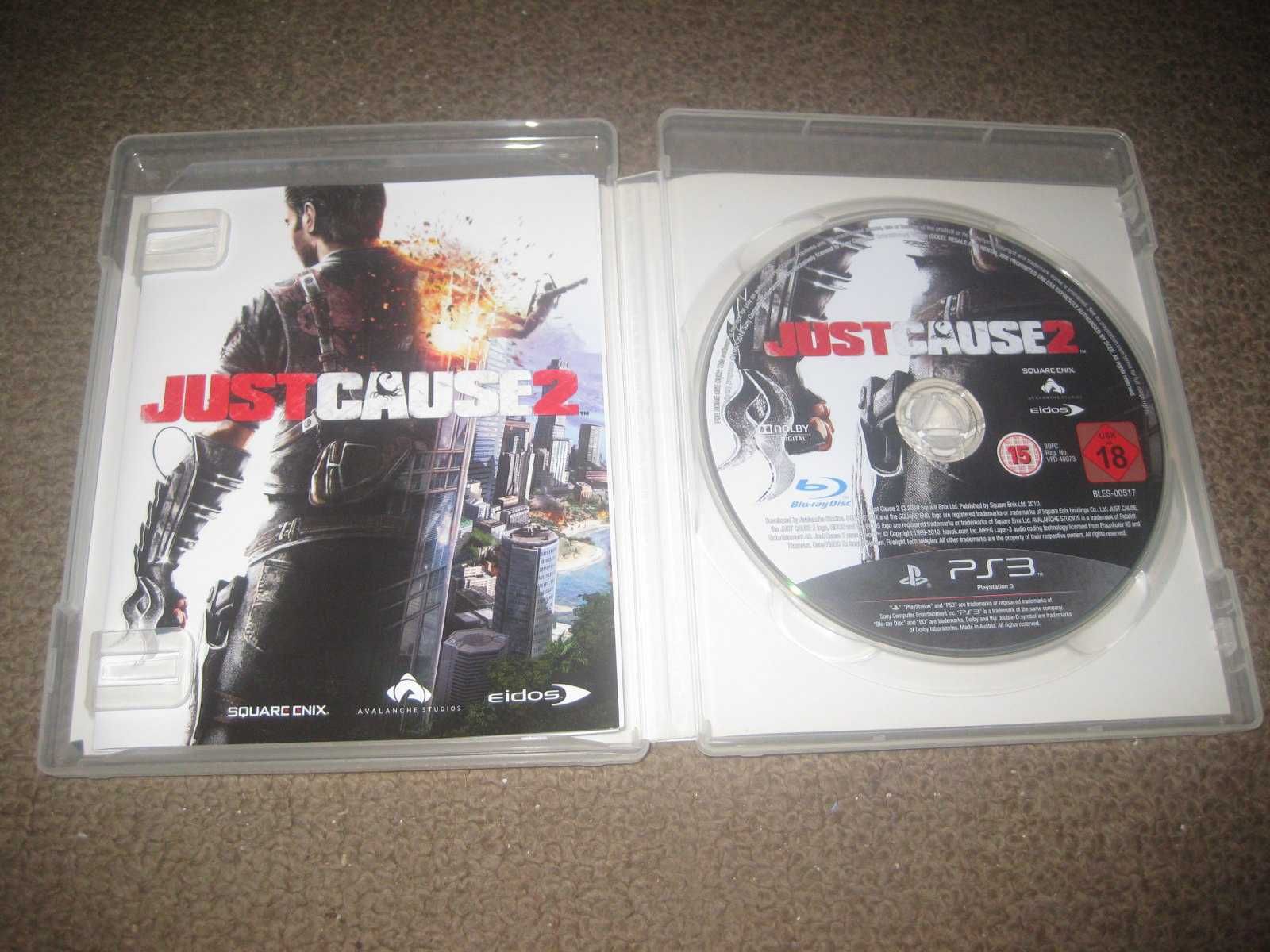 Jogo "Just Cause 2" para PS3/Completo!