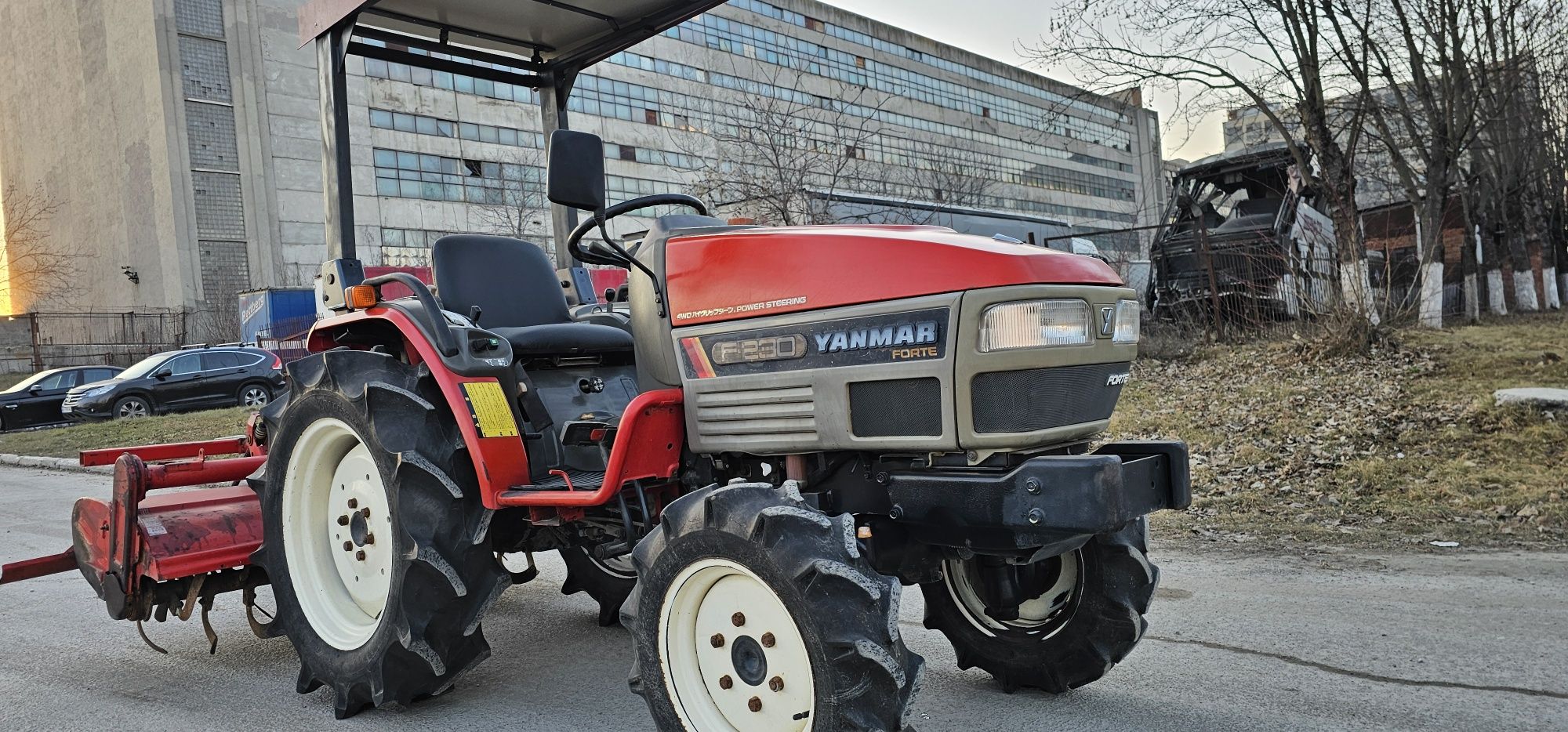 Японський Мінітрактор Трактор  Yanmar F 230
