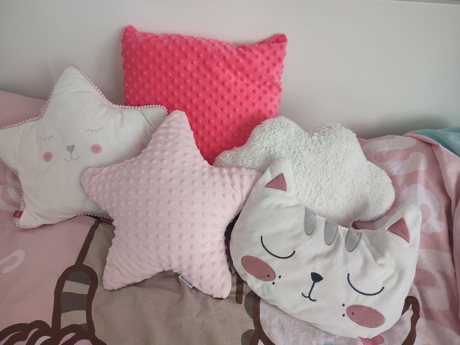 Poduszki dekoracyjne Home and You róż biały minki