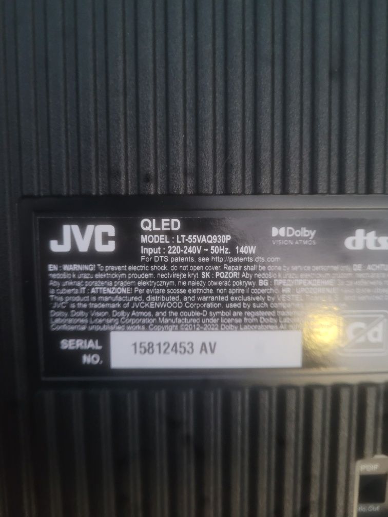 T-Con płyta do telewizora JVC Qled LT-55VAQ930P