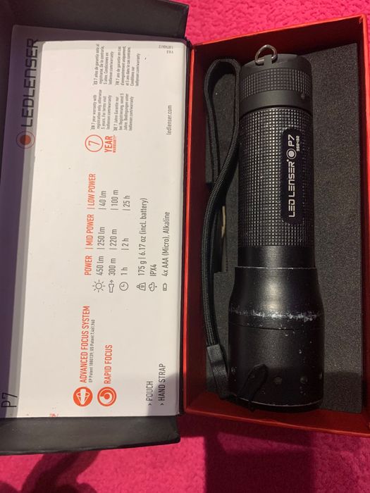 Latarka ledlenser P7