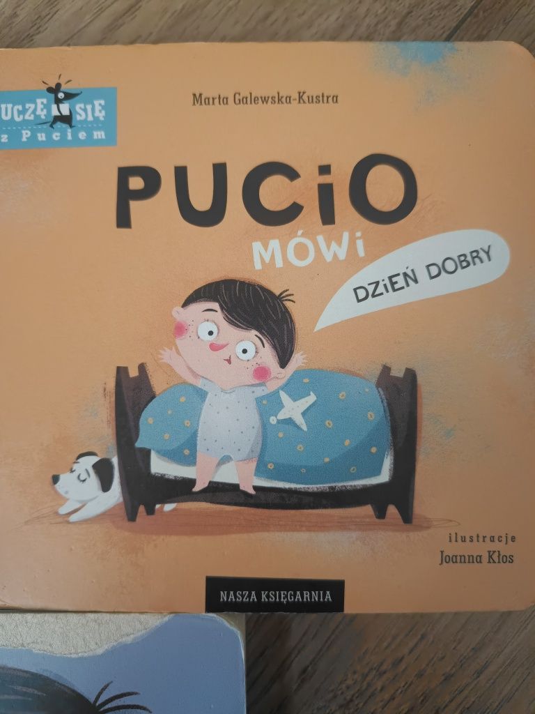 Pucio, Marta Galewska-Kustra, Mówi dobranoc, Mówi dzień dobry, Co robi