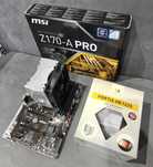 MSI Z170-A PRO LGA1151 DDR4  ~  i5 6600K  ~  SPC Fortis HE1225 BOX