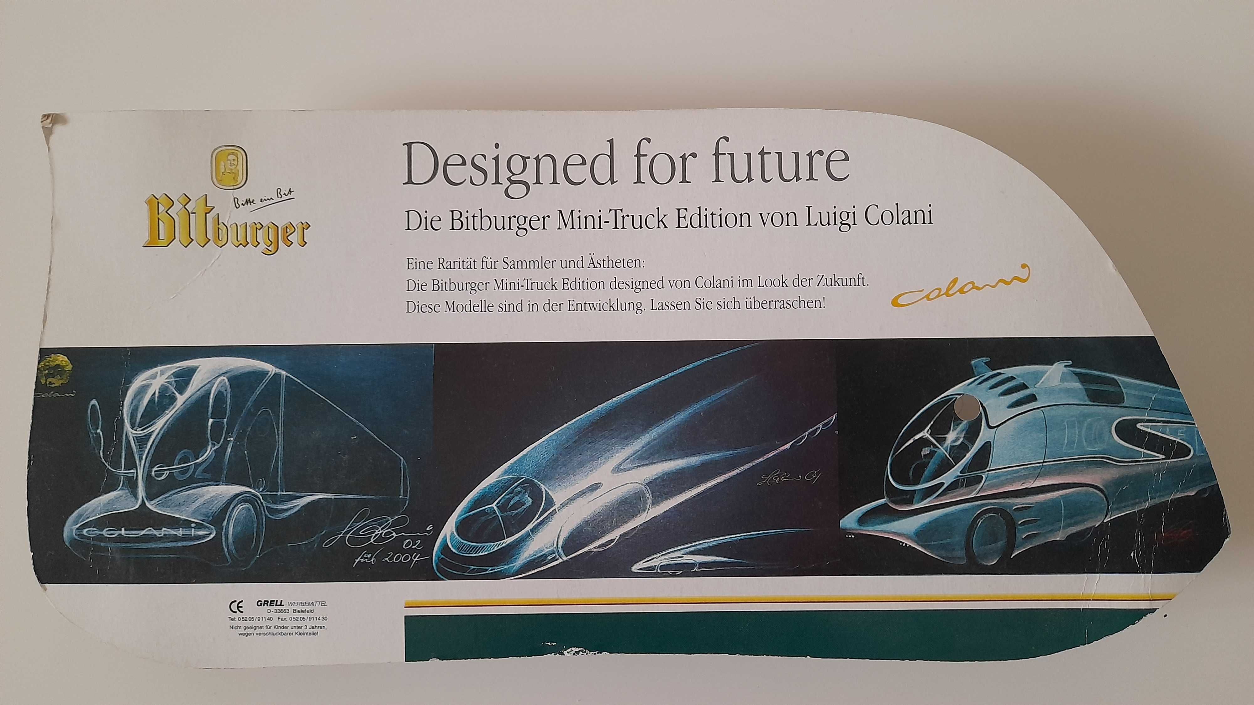 Model autko tir Birburger edycja Colani limit 2004 r. H0