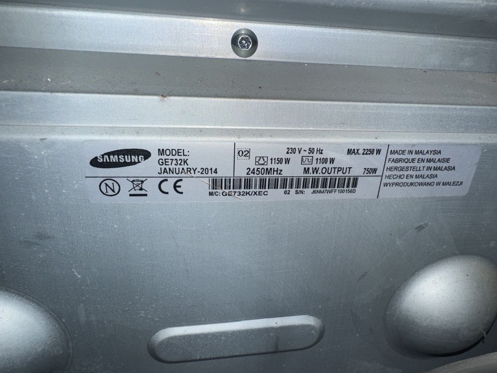 Microondas Samsung GE732K