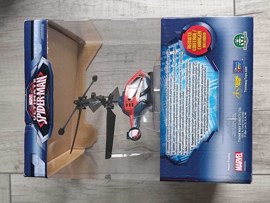 Spider Man ultimate Marvel helikopter dron sterowany