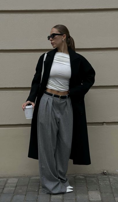 Топ зі збірками papaya лонг кофта