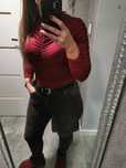 Hit!!! BODY bordowe marszczone NOWE