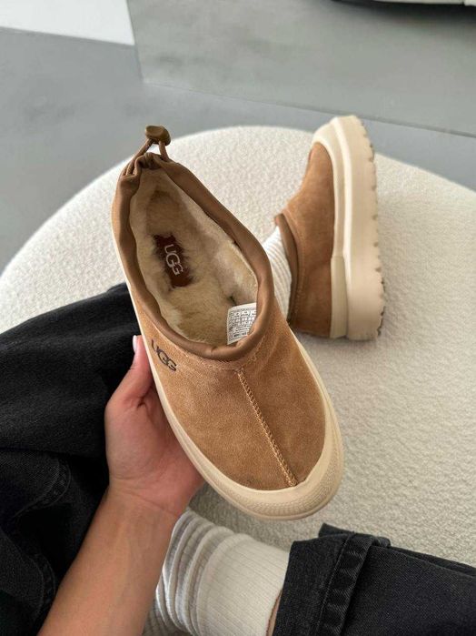 Угги UGG Tasman Hybrid Chestnut Beige / Уггі Тасман Гібрид бежеві замш