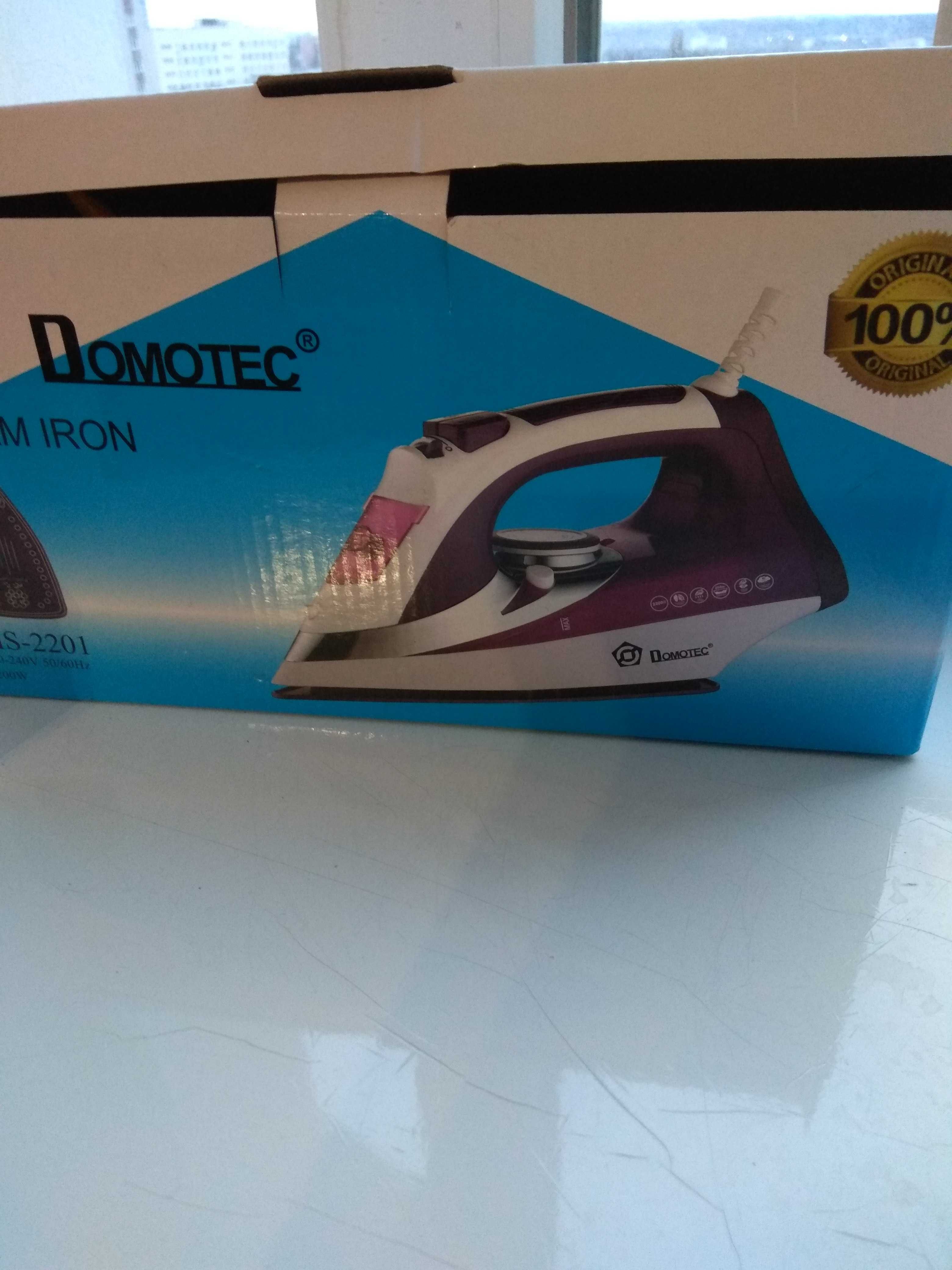 Продажа нового утюга Domotec с паром за 900 грн.