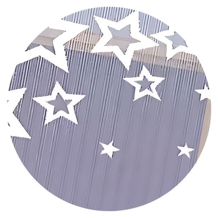 Firana Estrelas 150x165 DomoweTekstylia | WN9E55 150 | Boże Narodzenie