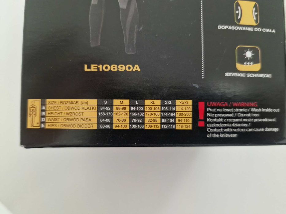 Brubec odzież termoaktywna bluzka M