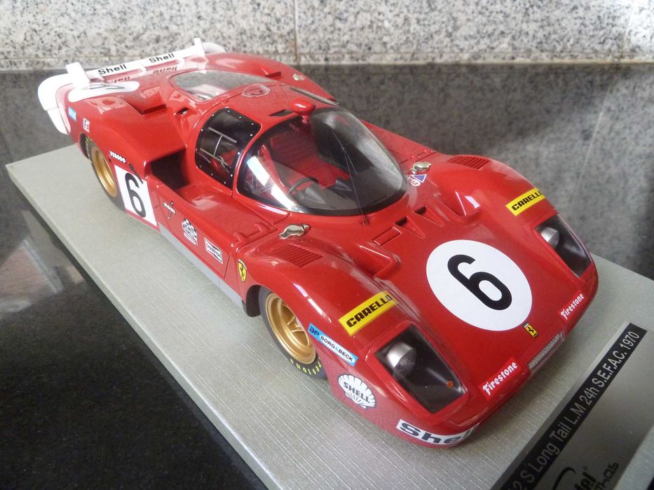 1:18 Tecnomodel, Ferrari 512S, Giunti, Le Mans 1970 AutoArt Minichamps