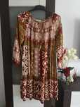 Sukienka Boho wiskoza L/XL