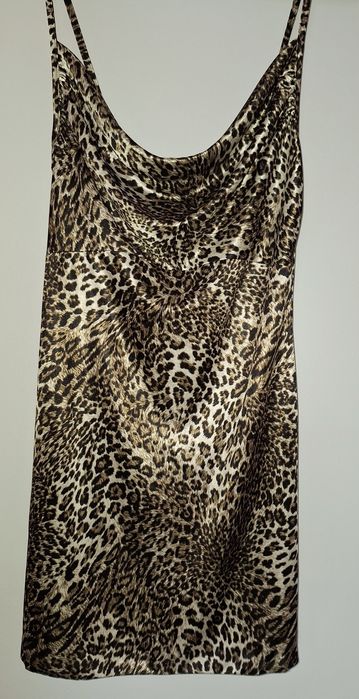 Halka, koszula nocna Unikat Noemi panterka rozmiar XS/S