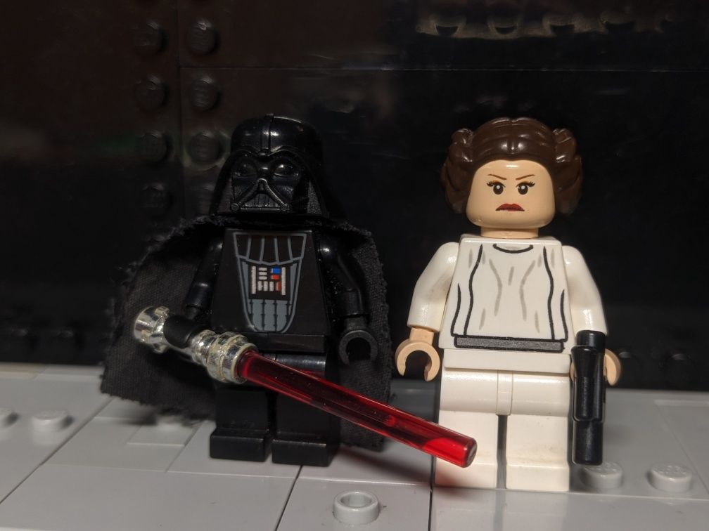 LEGO star wars figurki Leia Darth vader