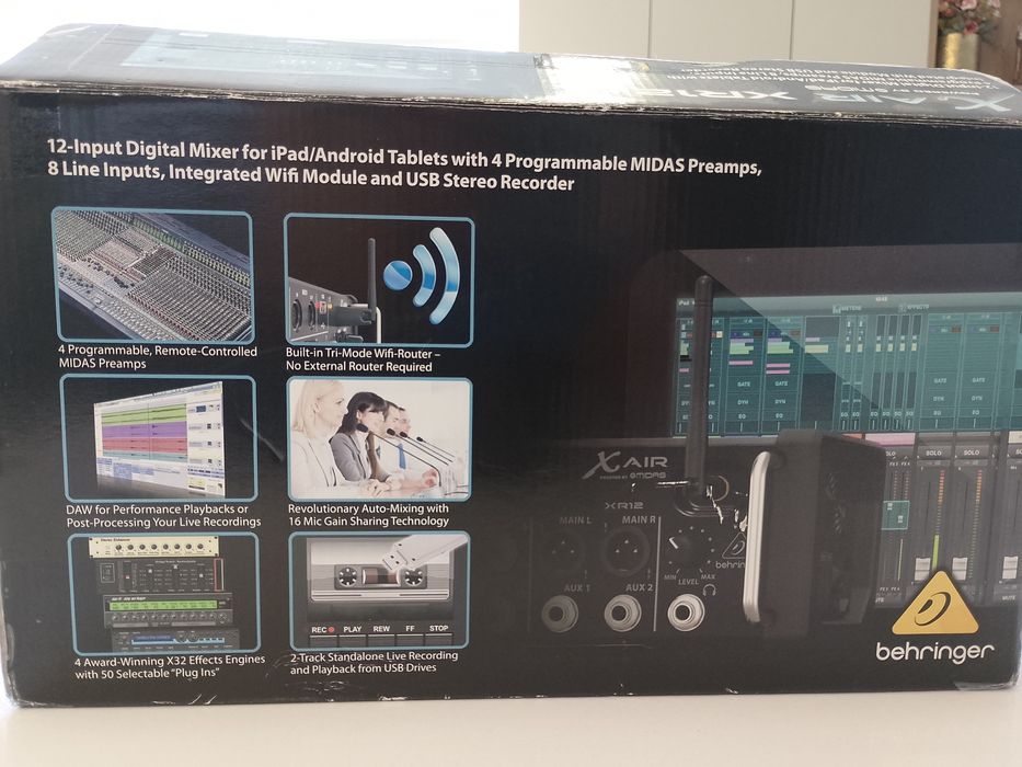 Mesa digital Behringer X Air XR 12
