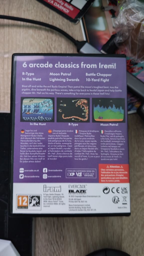 Gra Evercade Item arcade 1