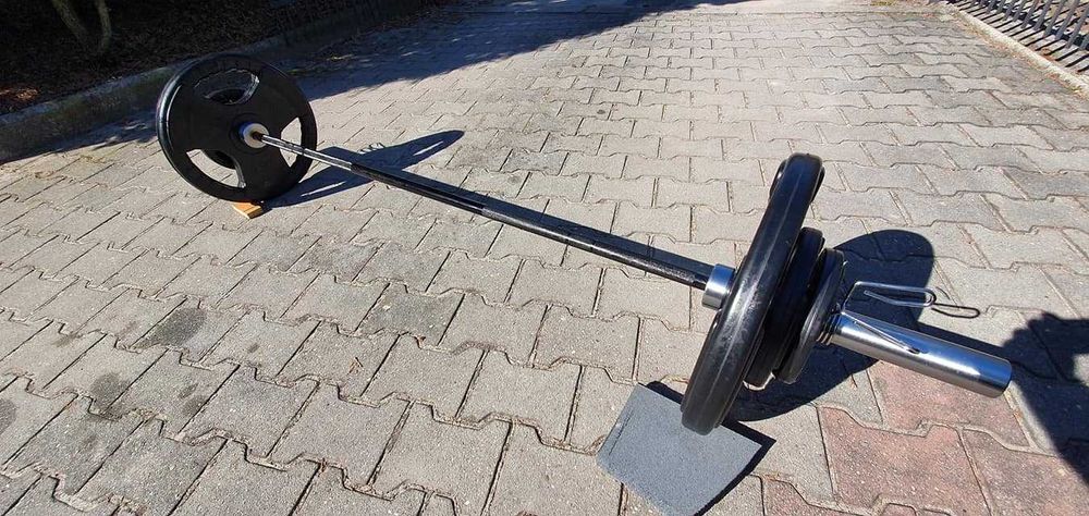 Gryf Olimpijski do Rzucania Crosfit Woman Siłownia Fitness Sztanga