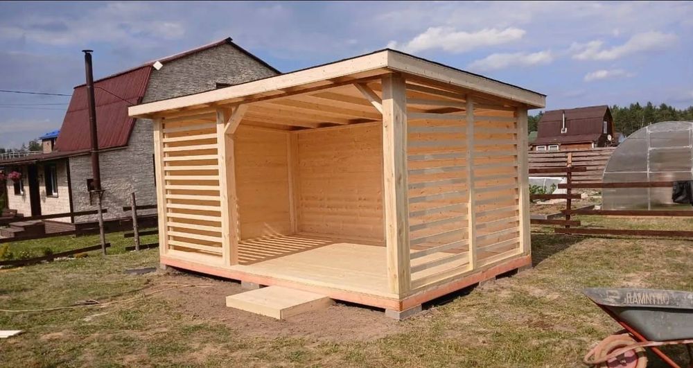 Садовая Беседка в Стиле Loft