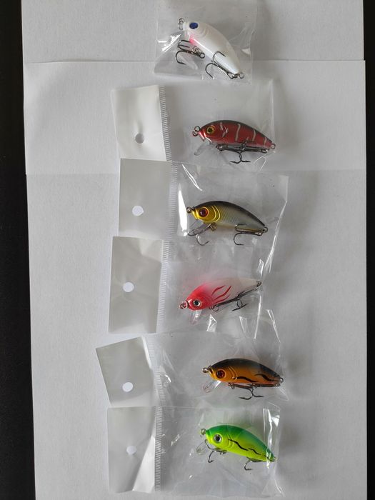 Nowy wobler 5cm okoń/kleń/boleń/szczupak
