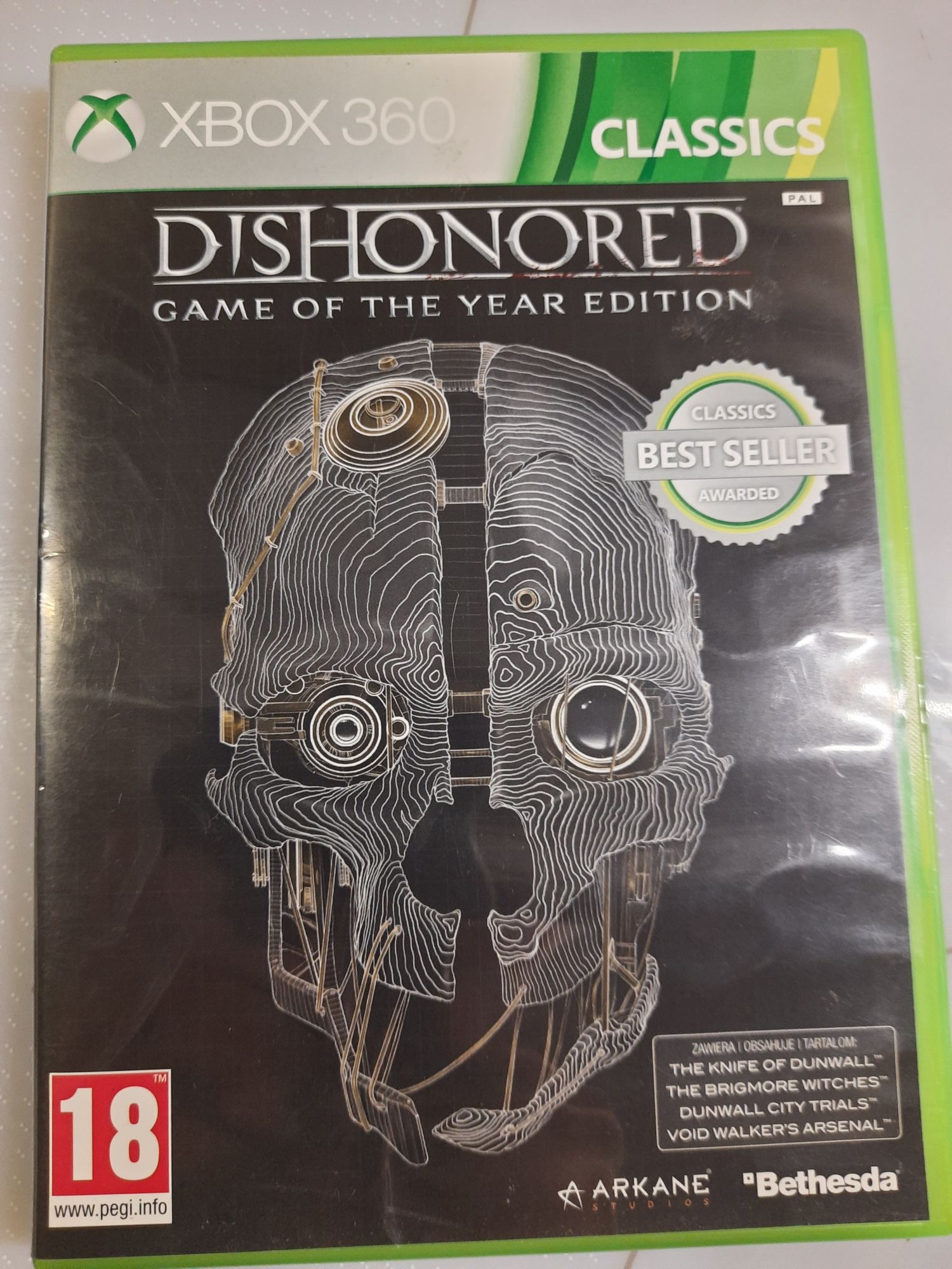 Gra Dishonoreed Classics x box
